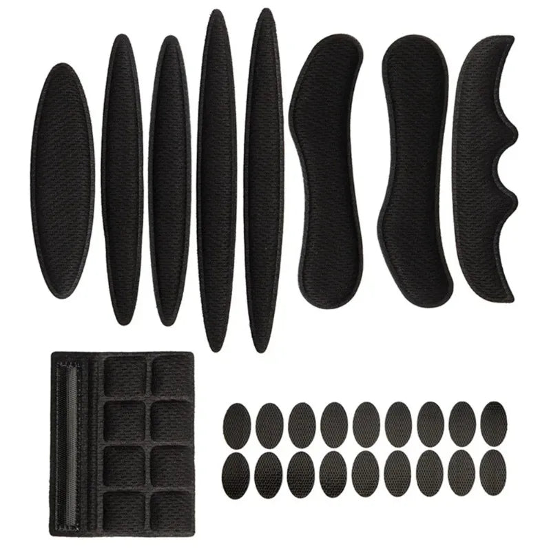 1Set/27Pcs Helmet Padding Kit Universal Replacement Foam Pads MTB Bike Motorcycle Cycling Helmet Inner Liner Sports Accessories