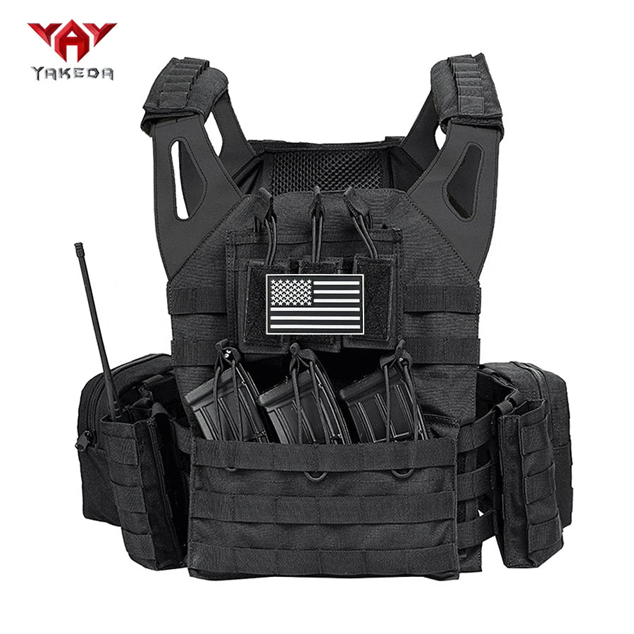 YAKEDA Adjustable Multifunctional Hunting Vest Suitable for Outdoor Activities