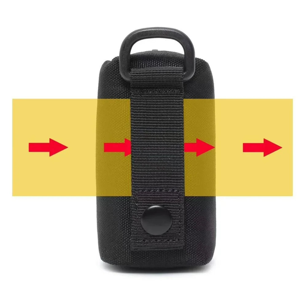 Tactical Outdoor Belt Waist Pack Storage Bag Portable Key Organizer Mini Molle Pouch Men Coin Purse Hiking Camping EDC Tool Kit