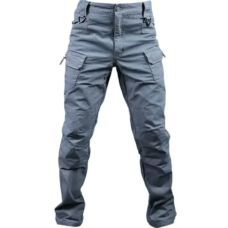 IX9 K7 Stretch Canvas 97% Cotton 3% Spandex Tactical Pants For Men Climbing Hiking Trekking Cargo Pants Trousers