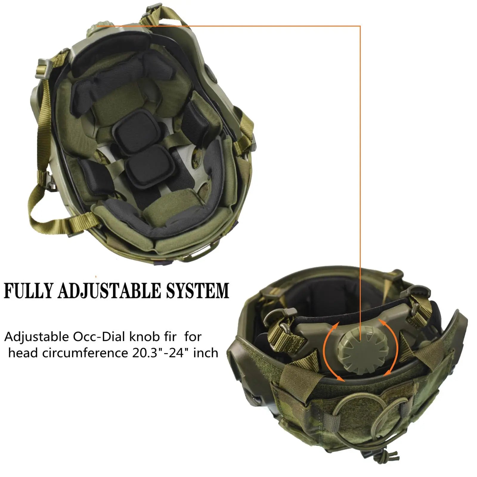Airsoft Fast Helmet Set Tactical Paintball Helmet with Headset Memory Foam Protective Pad Adjustable Size for Adult Teenager