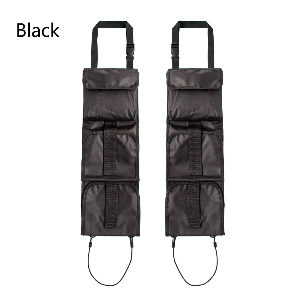 Car Backseat Gun Sling Rack Holder Portable Rifle Hanging Belt for Cars Trucks Organizer Storage Bag 2pcs/set
