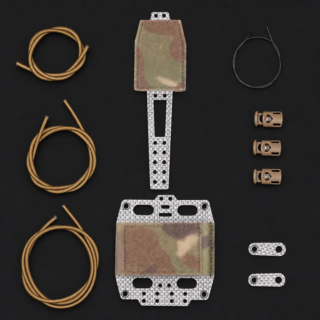 Tactical Helmet Mount NVG Battery Pouch Tactical Power Storage Box PVS31 Retention System Airsoft Molle Accessories Bag