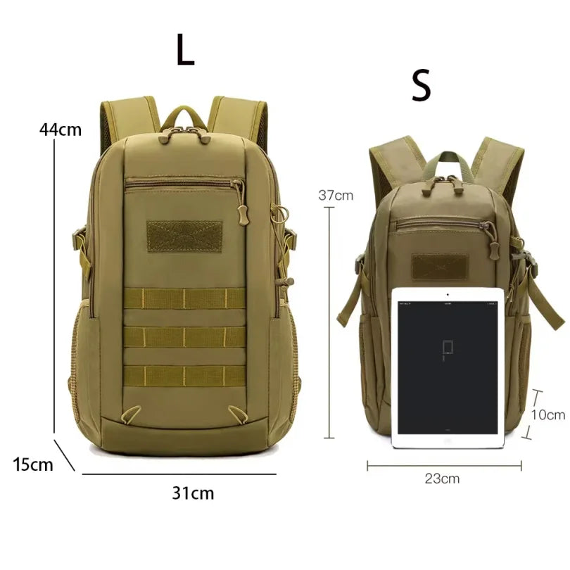 20L Travel Outdoor Backpack Mini Small Waterproof Camping Hiking Fishing Hunting Bag Climbing Women Men Rucksack Daypack