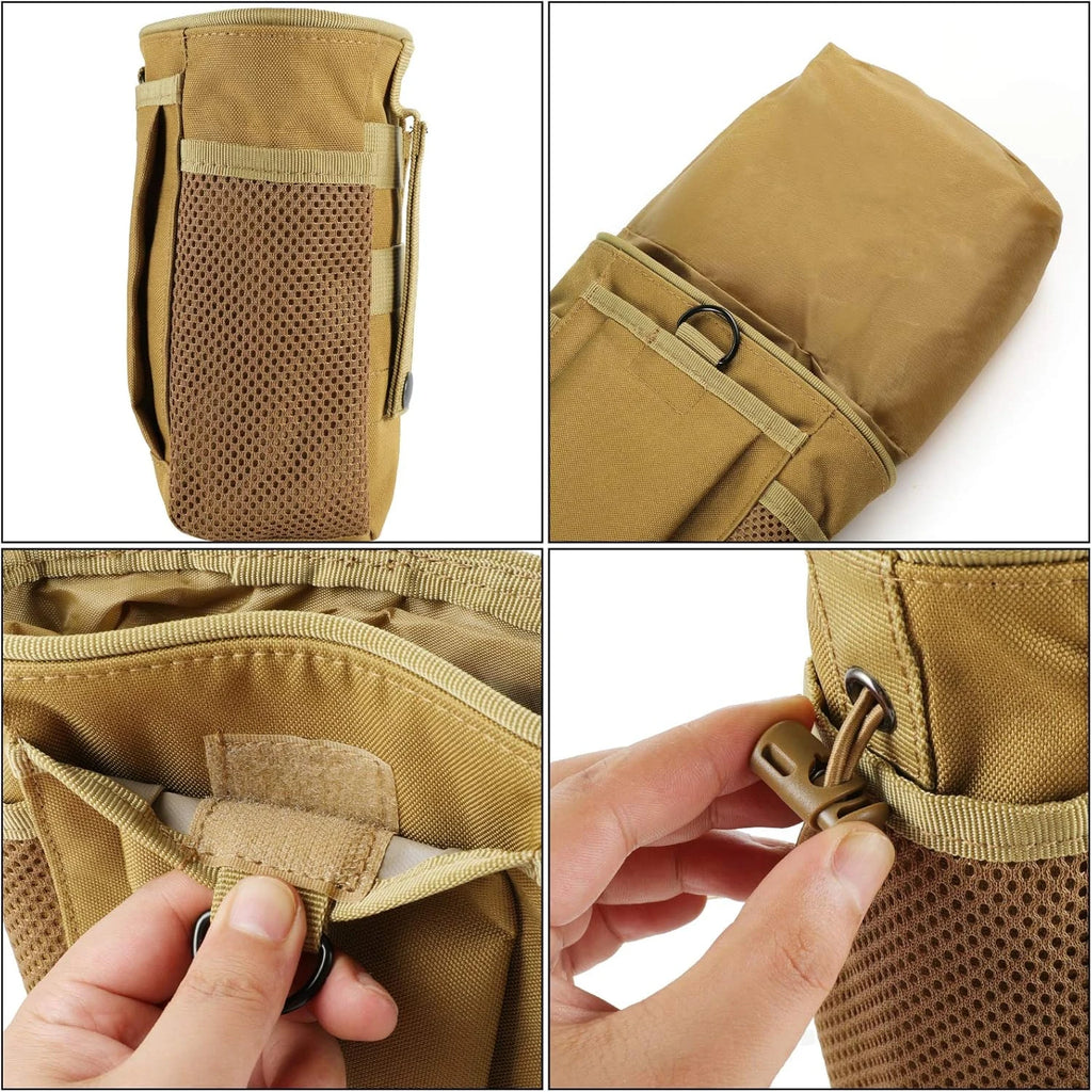 NEW Outdoor 3-5L Tactical Molle 800D Nylon Dump Drop Pouch Recycle Waist Pack Ammo Bags Airsoft Accessories Bag Pouches