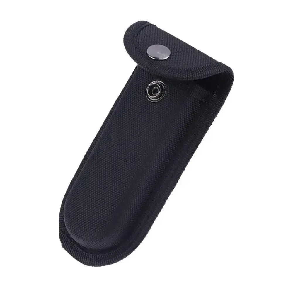 1PC Black Storage Bag with Nylon Belt Loop Pockets – Portable Storage and Torch Holder Waist Bag
