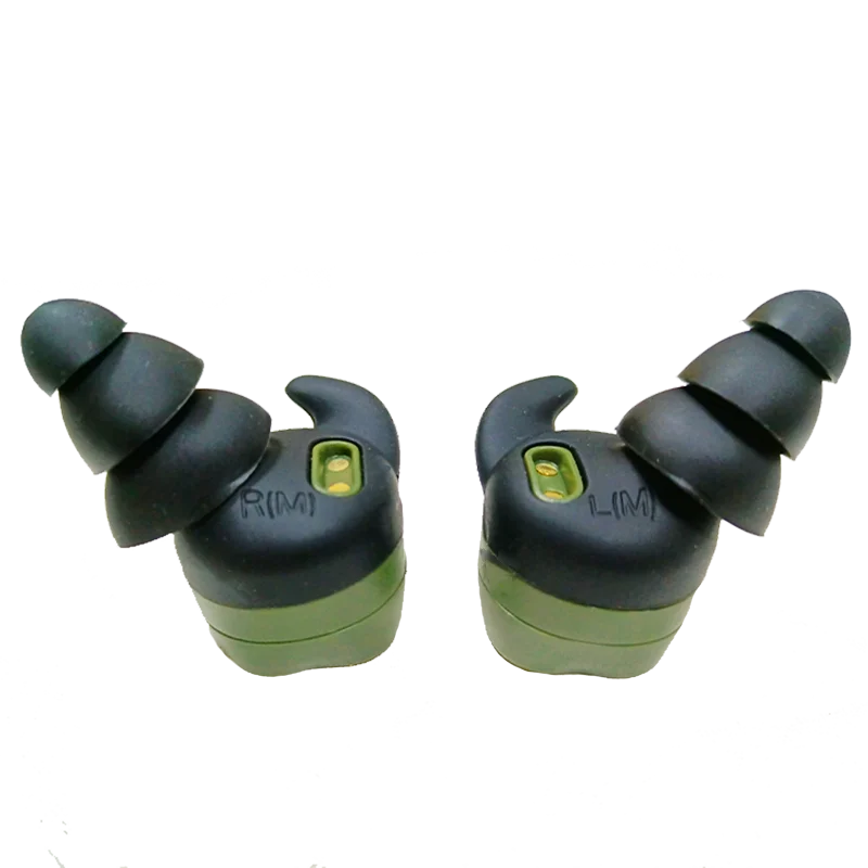 2024 New Bluetooth Electronic Shooting Headphones Electronic Hearing Protection Earplugs Outdoor Airsoft Shooting Earplugs