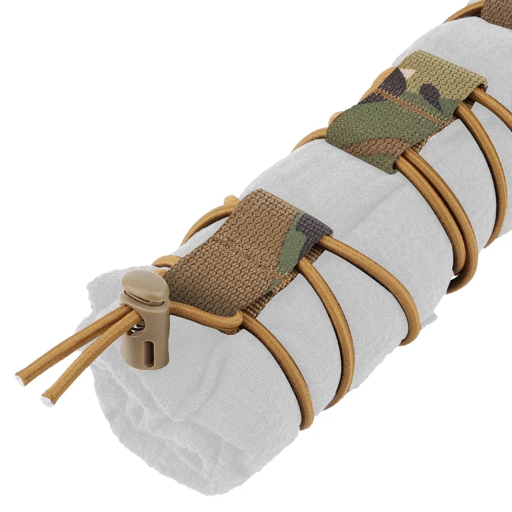 National Flag Fixed Strap Outdoor Hunting Vest Strip Storage Multi functional Fixed Strap Accessories Expansion Accessories