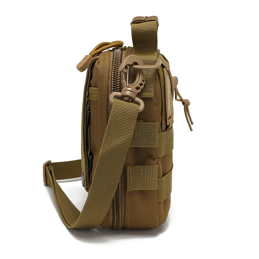 Outdoor cycling lightweight mini storage bag, universal single shoulder crossbody bag, hands-free cycling bag