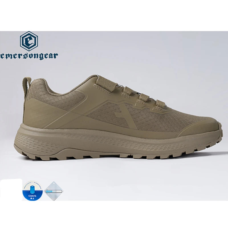 Emersongear Traveler Lightweight Tactical Hiking Boots Combat Airsoft Fishing Hunting Sneakers for Outdoor Sports Desert Camping