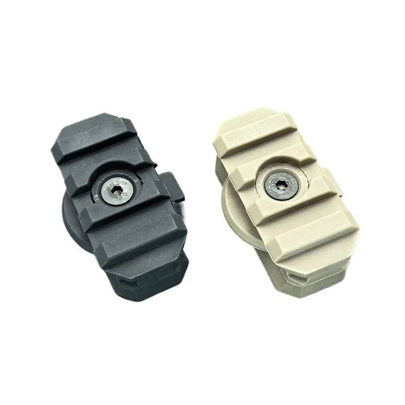 Tactical Helmet for Outdoor Activities with 360 Degree Rotation Flashlight Mount Compatible with FAST ARC Guide Nylon