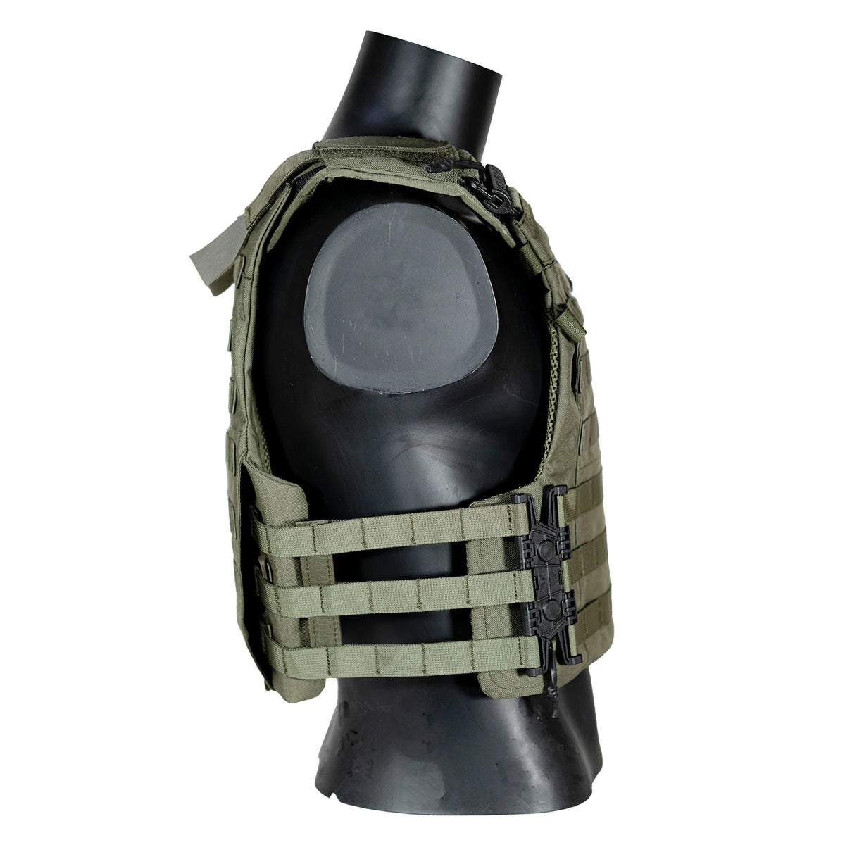 Quick Release Tactical Vest Carrier, 1000D MOLLE Lightweight Vest for Airsoft, Hunting & Shooting Training