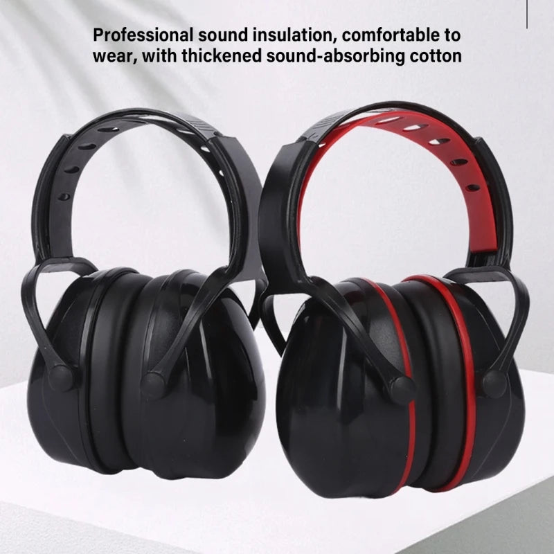 HX6A Hearing Protections Ear Muffs Sound Proof Ear Protections Adult Teen Noise Cancelling Headphones Noise Reduction Ear Muffs