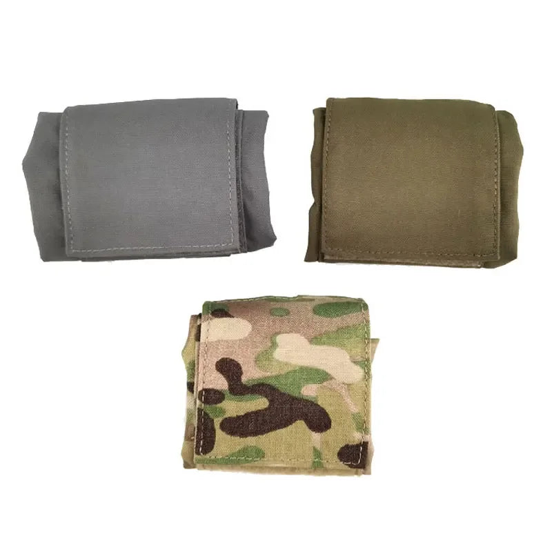 Multicam Dump Pouch Tactical Molle Magazine Bag Hunting Airsoft Paintball Camping EDC Folding Recycling Storage Tool Bag