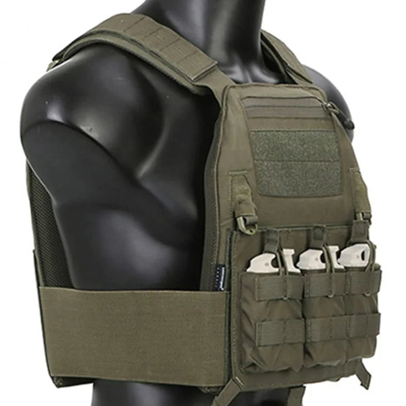 Emersongear 419PLate Carrier tactical Vest outdoor shooting Molle Combat 419 Vest WG MCAD
