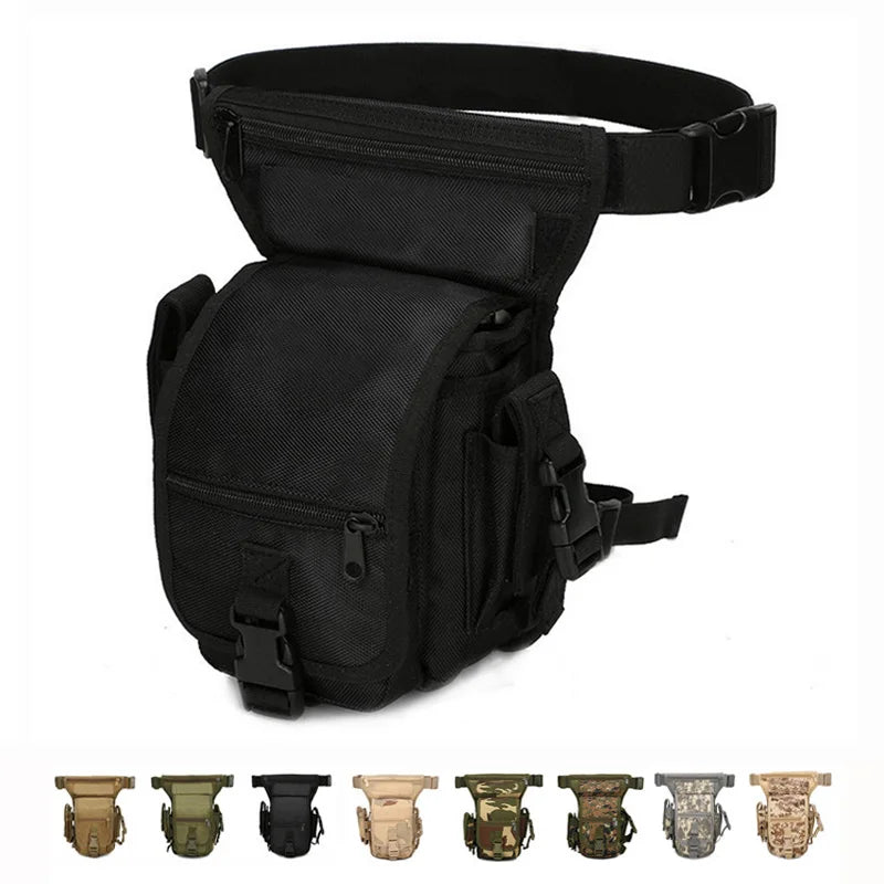 Tactical Leg Bag Waist Bag Hunting Accessories Gun Bag Outdoor Hiking Traveling Camping Cycling Thigh Pouch