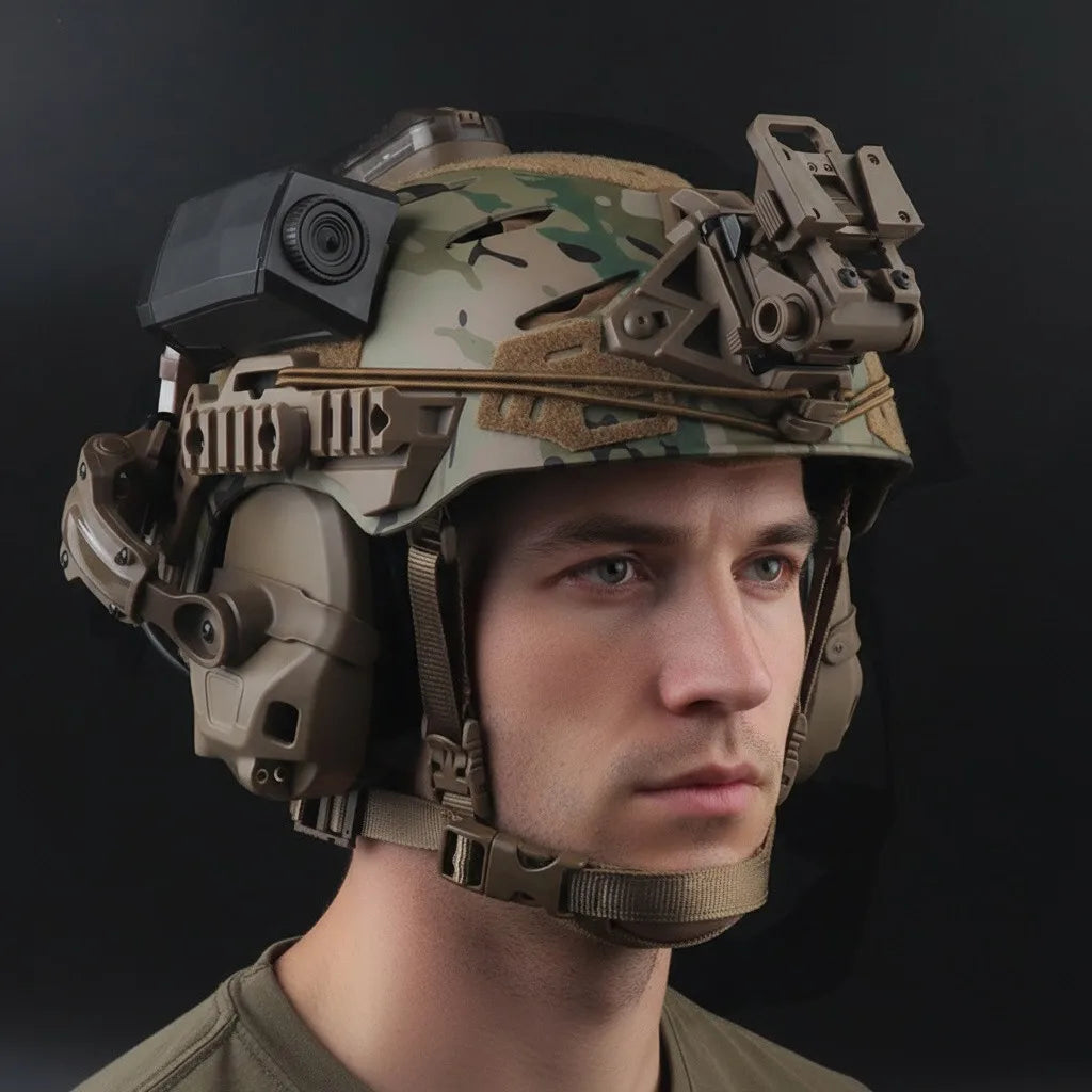 Upgrade Airsoft Helmet Wendy3.0 Style Lightweight Tactical FAST Helmets System W/ Suspension Systems Rails