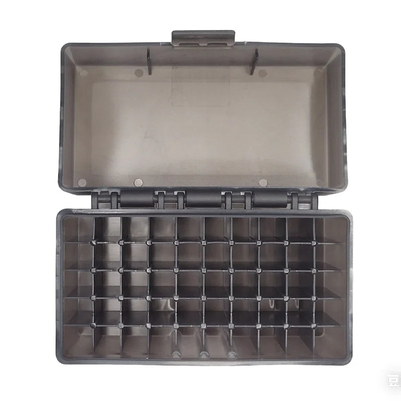 50 Rounds 5.56/5.8 Tactical Ammo Box Flip-Top Rifle Ammo Box for 5.56/5.8X42mm .Ammo Carrying Box Hunting Accessories