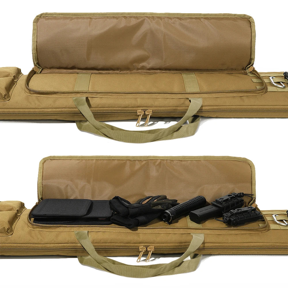 Molle System Gun Bags, Tactical Rifle Case, Shooting Carry, Outdoor Handbags for Hunting Accessories