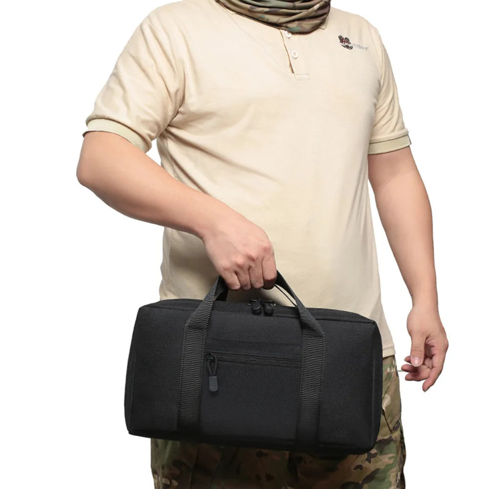 Gun Carry Bag EDC Tool Pouch Outdoor Hunting Accessories Magazine Pouch Holder Pistol Handgun Protection Case Holster