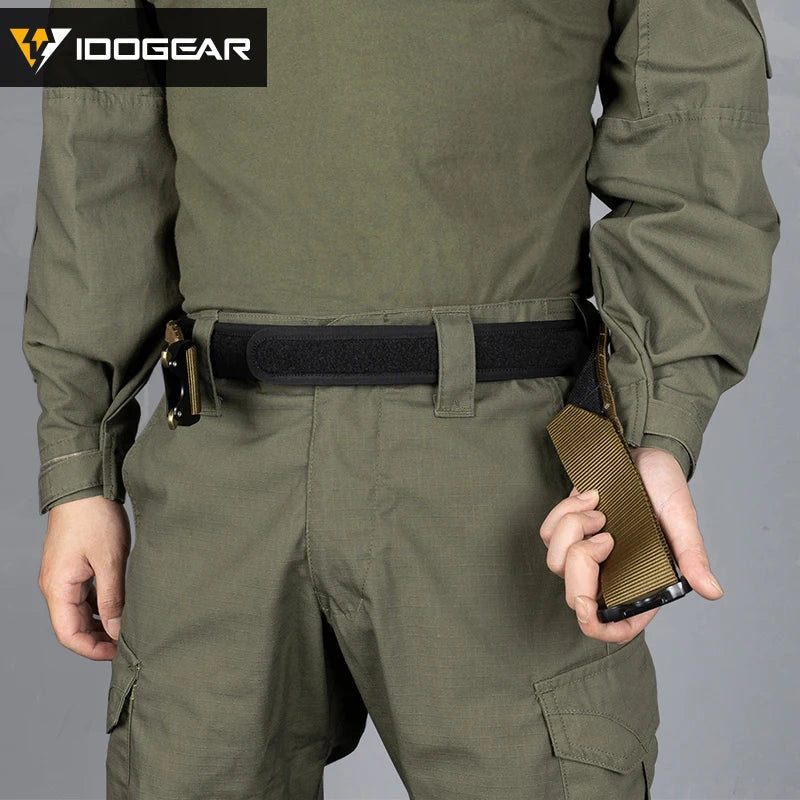 IDOGEAR Tactical Belt Mens Belts Inner Belt LoopLiner 1.7" Waist Belt Loop 3425