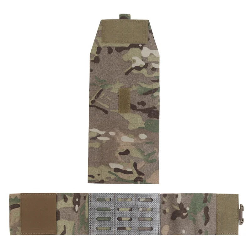 Compact Camo MOLLE First Aid Kit Quick Detach Pull Handle Lightweight Emergency Medical Pouch for Outdoor Survival Essentials