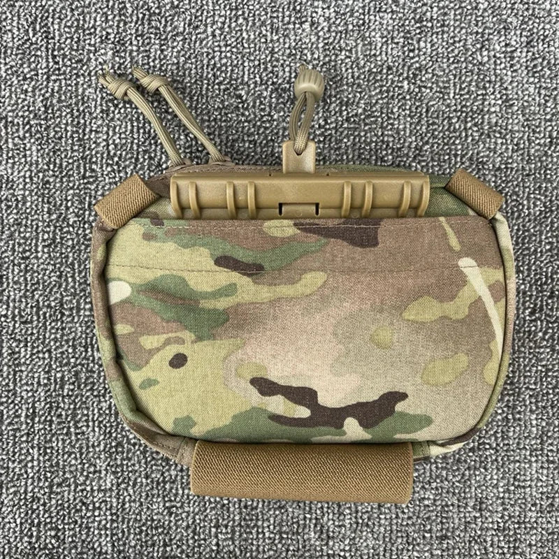 Tactical Hanging Abdominal Pouch Airsoft Chest Rig D3CRM MK3 MK4 V2 EDC Drop Down Bag Vest Plate Carrier Sundry Bag