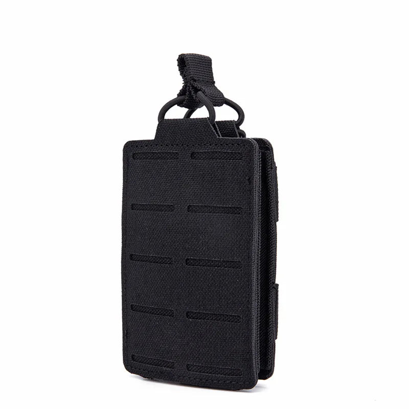 MOLLE 5.56 Single Pouch for M4 M16 Holder Open-Top Carrier Multi-functional Accessory Bag Attachment Package