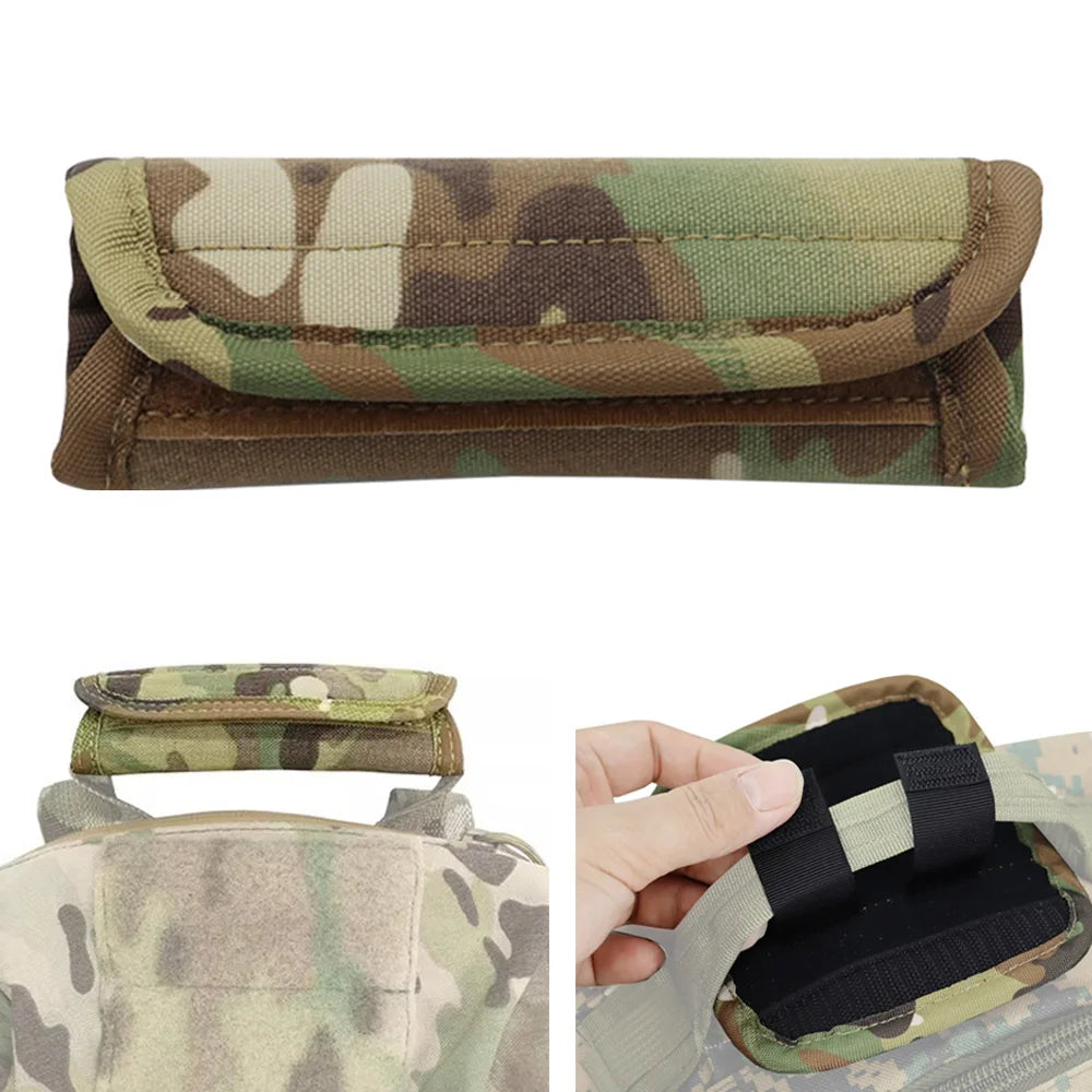 Outdoor Backpack Handle Protection Cover Camping Hiking Handbag Handle Cover Backpack Handle Strap Cover Pad Bag Accessories