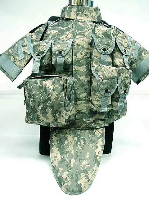 New OTV Tactical Vest Camouflage combat Body Armor With Pouch/Pad  Airsoft Hunting Molle Assault Plate Carrier CS Clothing