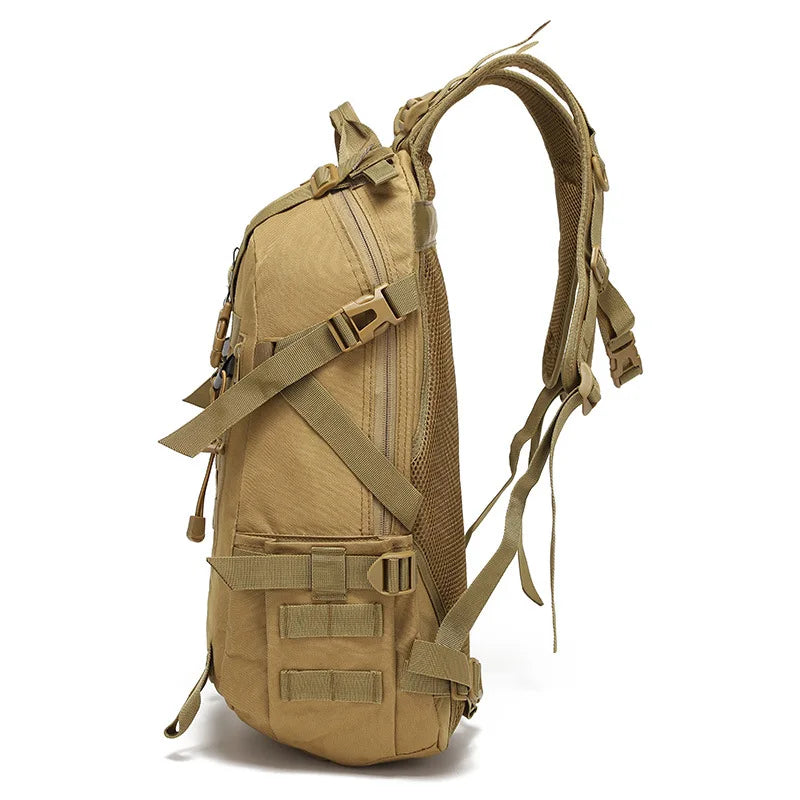 Camping Backpack Men's Bag Travel Bags Tactical Molle Climbing Rucksack Hiking Outdoor Reflective Shoulder Fishing Laptop Bag