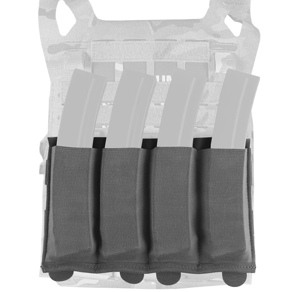 Lightweight SMG Magazine Pouch | Elastic Retention MOLLE Holder | Subcompact EDC Organizer