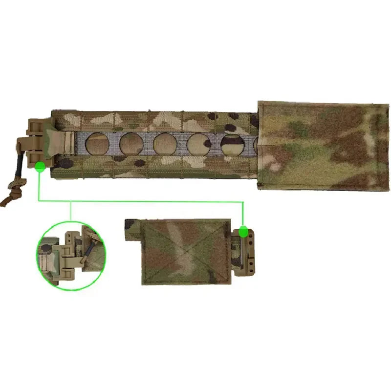 Tactical FCSK Vest Cummerbund Plate Carrier Airsoft JPC Vest Quick Release Gear Waist Cover