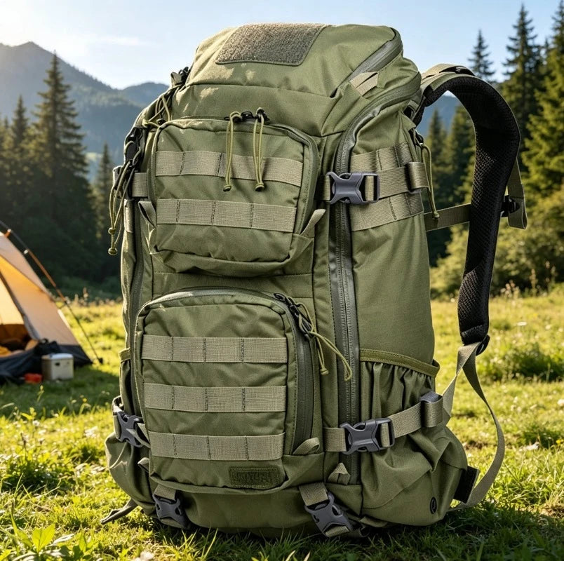 35L 30L Tactical Laptop Backpack Molle System Commute Travel Camping Rucksack