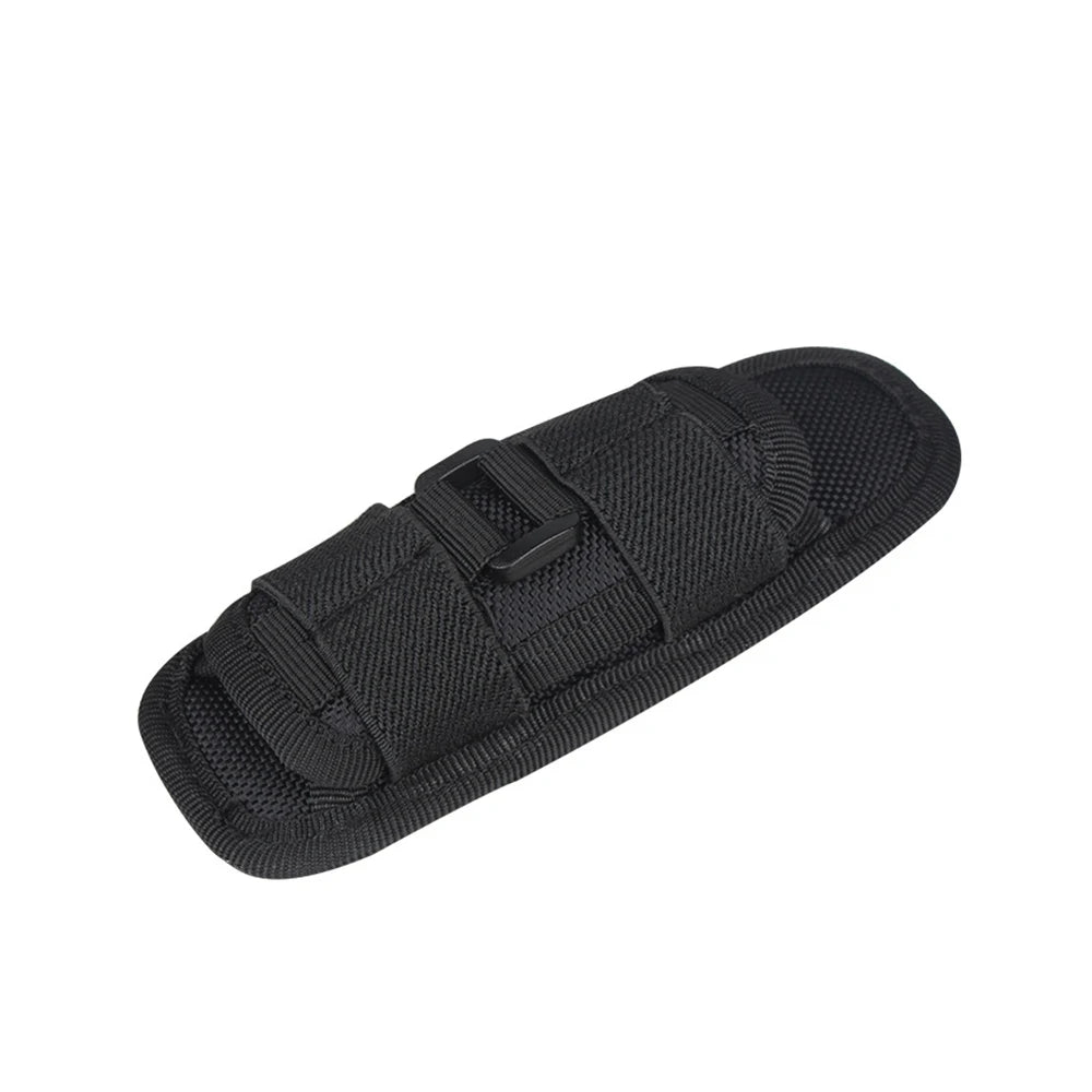 Outdoor Tactical 360 Degrees Rotatable Flashlight Pouch Set Holster Torch Case Belt For Hunting Lighting Accessory Survival Kits