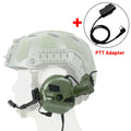 E90 Tactical Headset Active Noise Cancelling Headphones Communication Shooting Earmuff with PTT Adapter for Kenwood