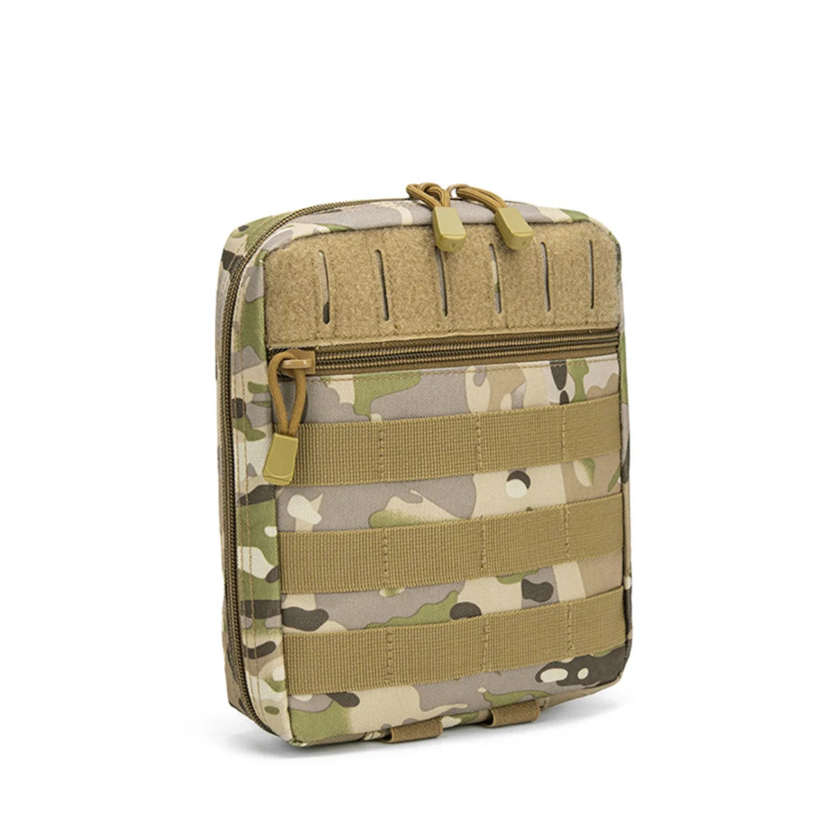 MOLLE Pouch, Tactical Admin Pouch Belt EDC Tool Organizer Zippered Utility Waist Pack