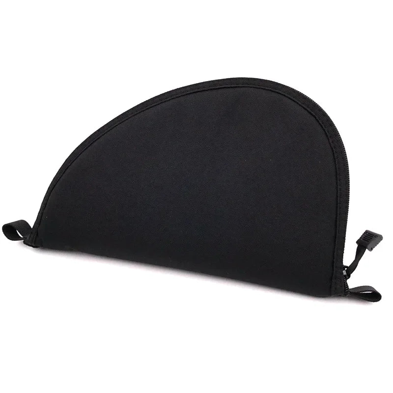 Tactical Hand Gun Bag Portable Black Revolver Airsoft Rug Gun Carry Holster Storage Case for All Compact Subcompact Pistols