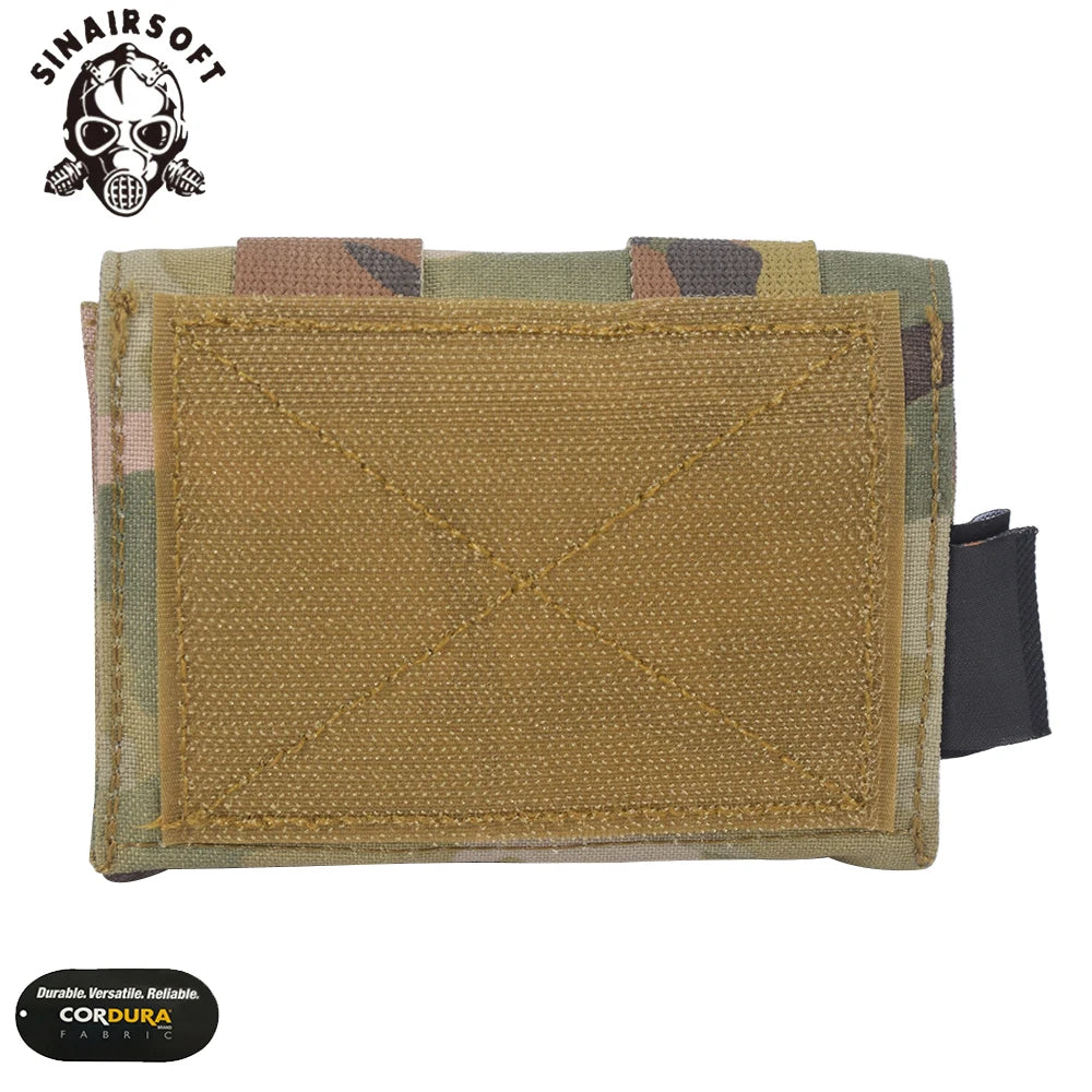 SINAIRSOFT Tactical FAST Helmet Utility Pouch Removable Rear Pouch NVG Counterweight Battery Pouch For Clothing Accessories