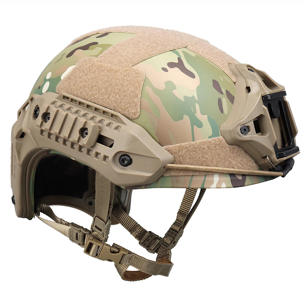 Multi-camo MK Helmet Tactical Hunting Airsoft Paintball CS Protective Helmet Motocross Cycling Sport Safy Helmet Cover Thicken