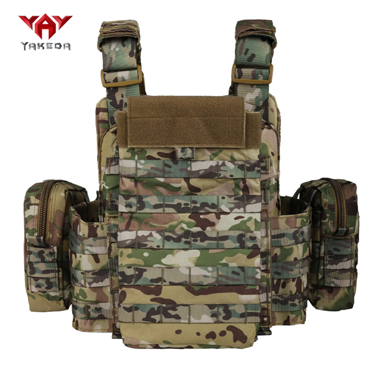 YAKEDA   The eight-piece hunting vest has multiple storage bags and is suitable for hunting training and other scenarios