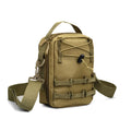Tactical Molle Pouch with Shoulder Strap, Outdoors Lightweight Portable Phone Pouch, Utility Compact EDC Pouches Bag for Hiking