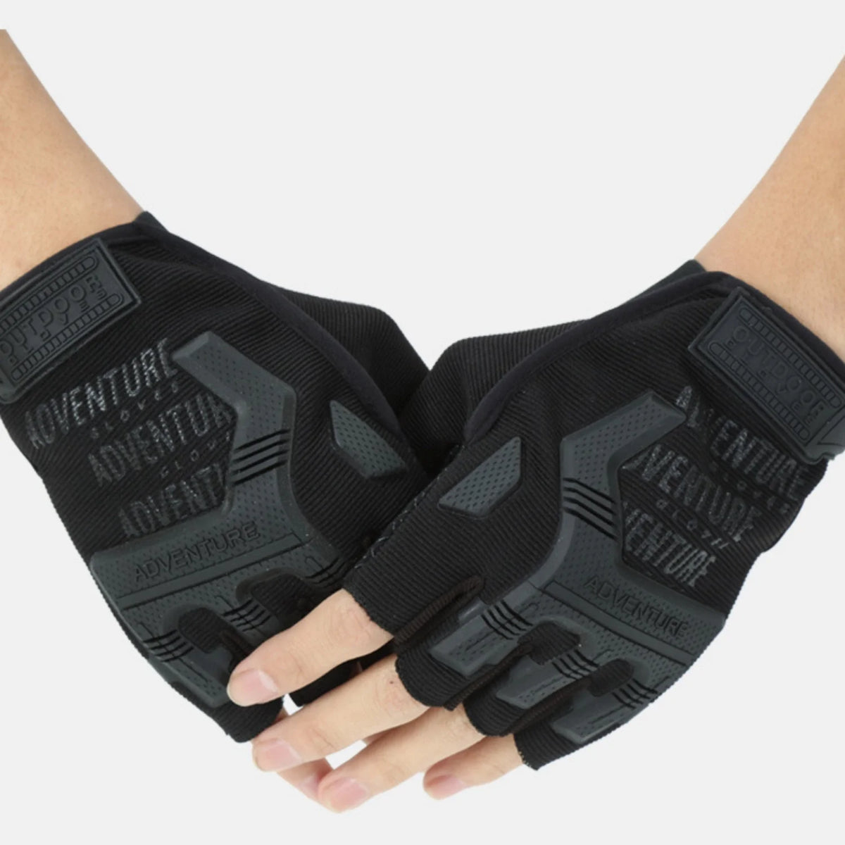 Outdoor Tactical Gloves Anti Slip Breathable Half Finger Gloves for Cycling Hunting Camping Fishing Spring Summer Sports Gloves