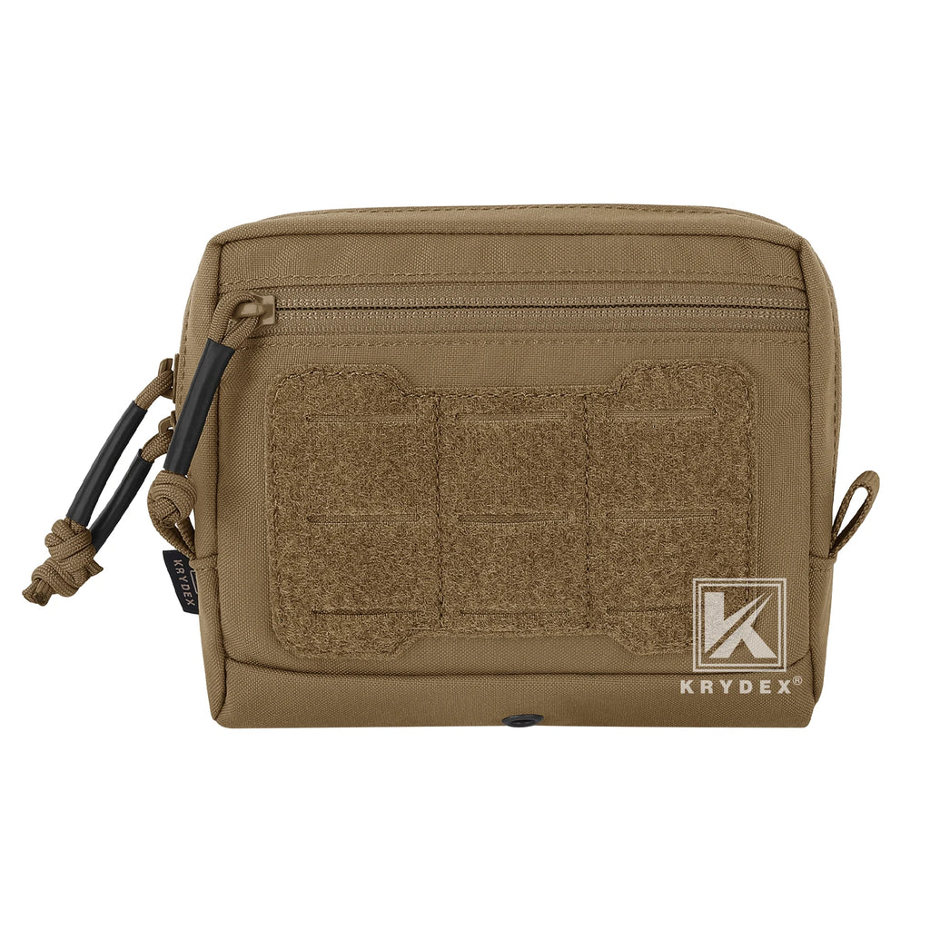 KRYDEX Tactical GP Pouch General Purpose Pouches Utility EDC MOLLE Storage Bag for Chest Rig Vest Duty Belt Backpack