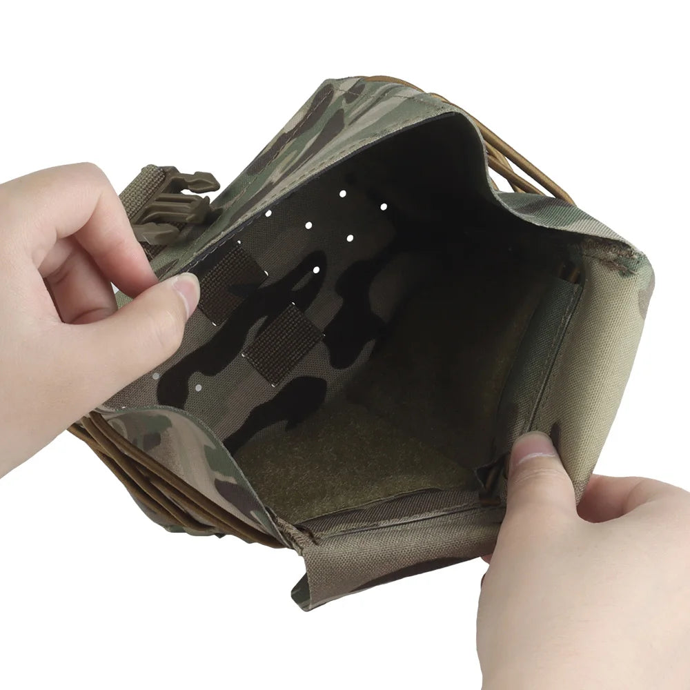 ARC Large Capacity Tactical Bag MOLLE Mag Pouch for 5.56/7.62/40MM/SAW 200RND D60 Hunting Airsoft Magazine Pouches Gear