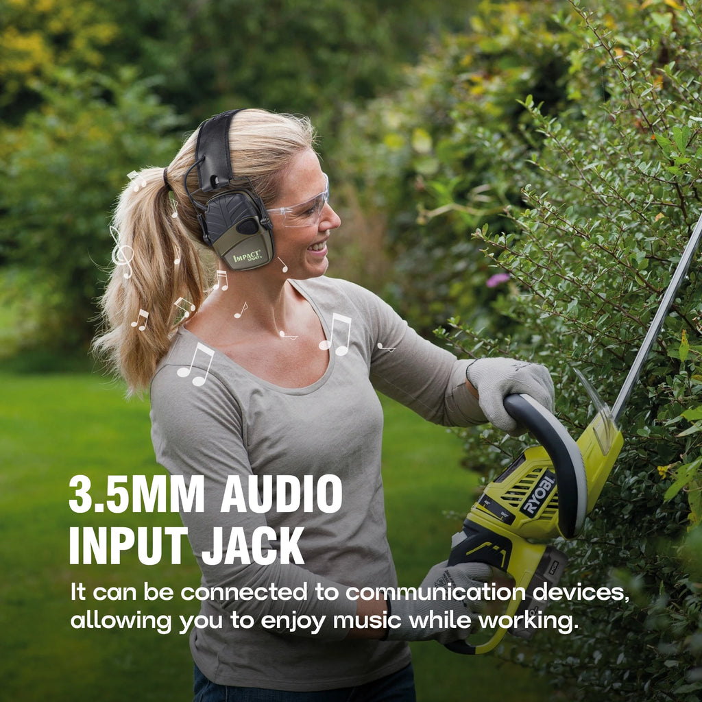 New Electronic Shooting Headset Headphones for Hearing Protection Ear Protector Noise Reduction Active Hunting Earmuffs