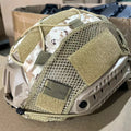 Tactical Helmet Cover with Elastic Band for Outdoor Use Compatible with FAST Tactical Helmet CP Camo Design