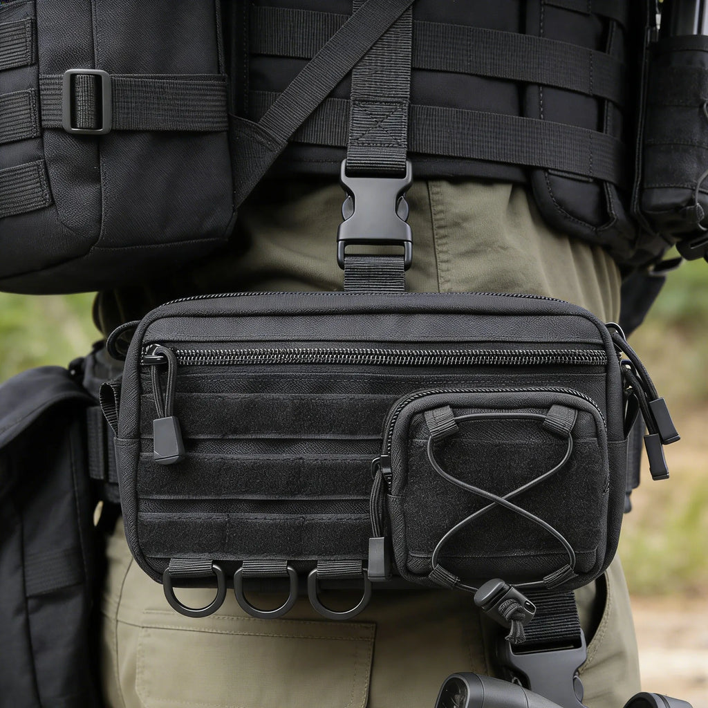 Hot! Molle Utility EDC Waist Bag Tactical Pouch Medical First Aid Bag Belt Pouch Outdoor Sports Hunting Bag Utility Bag