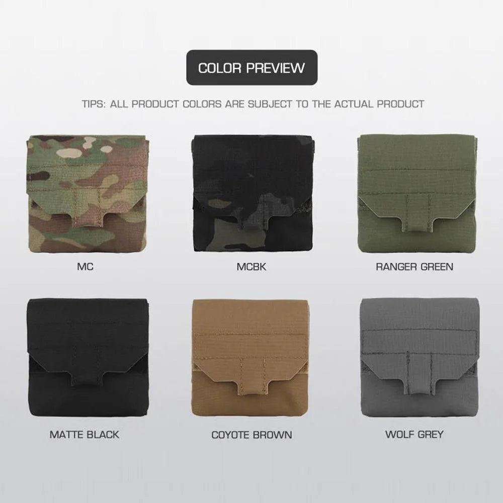 Multi-purpose MOLLE Utility Pouch，Tactical Micro GP Pouch，Outdoor Miscellaneous Tool Bag，Bicycle Camping Emergency Pack
