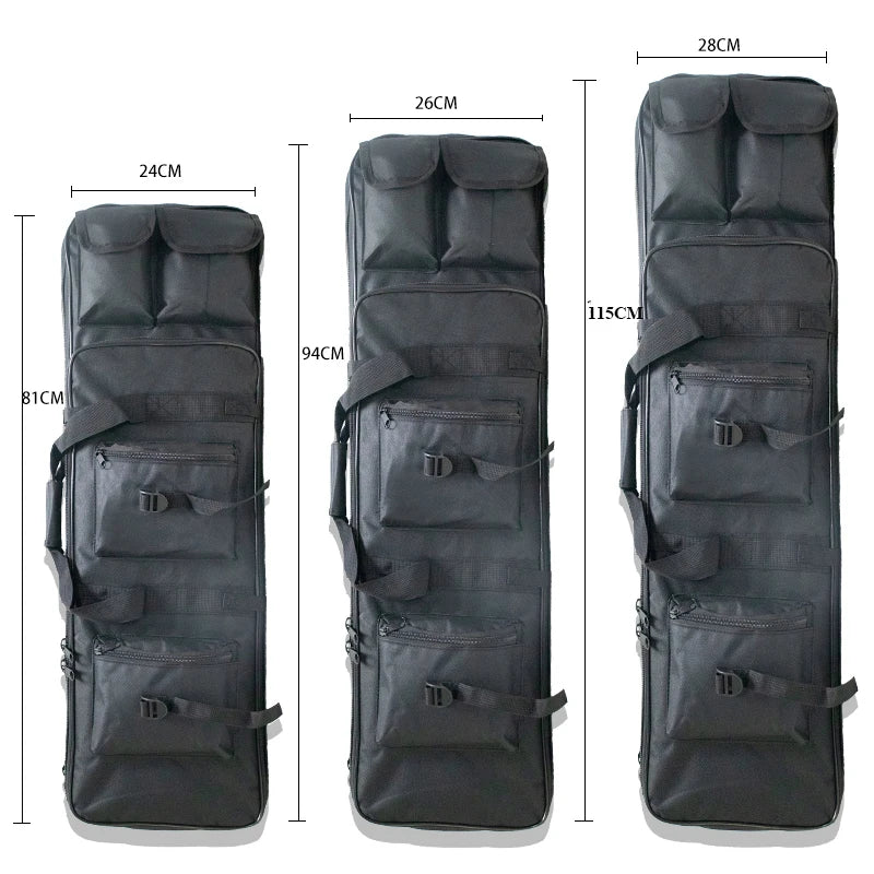 81CM 94CM 115CM Outdoor Tactical Gun Bag Camping Hunting Backpack Fishing Bag Protective Cover Nylon Hunting Equipment